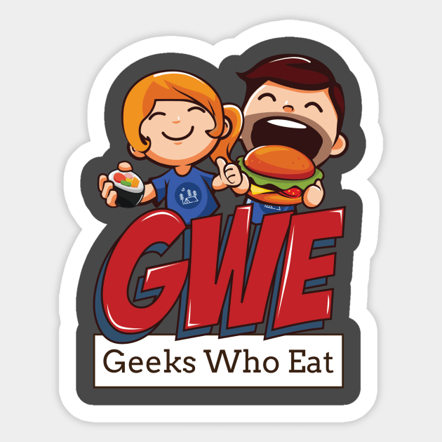 Geeks Who Eat Sticker by geekswhoeat